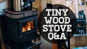 It's deep brick lined firebox can accommodate large logs for excellent heat output and long burn times, while the wood box base offers a practical storage area for firewood. Tiny Wood Stove In A Tiny House The Cub Cubic Mini Wood Stove Review Youtube