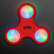 Light Up Red Fidget Spinner Everything Branded Usa