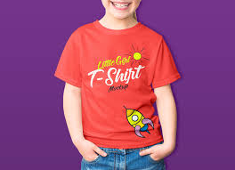 Free Little Girl Kids T Shirt Mockup Psd Shirt Mockup Girls Tshirts Tshirt Mockup