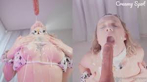 Creamy Spot aka creamyspot OnlyFans - Think you can keep up with my non  stop throat pie feast Check out my latest cream - Fetish-themed Porn video  available for online streaming on