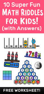 Maths puzzles and riddles with answers. 10 Super Fun Math Riddles For Kids Ages 10 With Answers Mashup Math