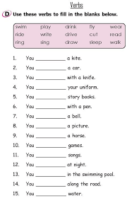 Grammar worksheets esl, printable exercises pdf, handouts, free resources to print and use in your classroom. Grade 2 Grammar Lesson 11 Verbs 4 English Grammar Worksheets English Lessons For Kids 2nd Grade Worksheets