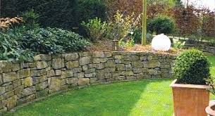 Naturstein Im Garten Gartengestaltung Mit Natursteine Gartengestaltung Natursteinmauer Garten