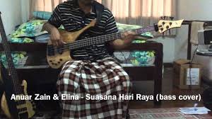 Ibu dan ayah keriangan bersyukur tak terkira. Anuar Zain Elina Suasana Hari Raya Bass Cover Youtube