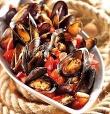 Hors D œuvre Aux Fruits De Mer Gosch Sylt Moules Au Bouillon Tomate Ail Ail Aux Bouillon Fruits Gosch Hors Muscheln Rezept Muscheln Zubereiten Rezepte