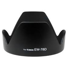 fotodiox lens hood replacement for ew 78d compatible with