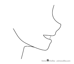 Start by drawing a horizontal line with a shallow upward curve. How To Draw Anime Manga Mouths Side View Animeoutline