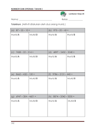 Latihan Matematik Tahun 4 Hebat Modul Kssr Matematik Pages 351 400 Text Version Fliphtml5 Skoloh