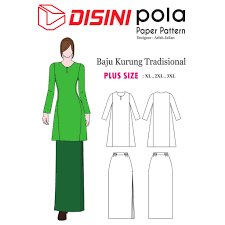 Sebagai contoh kaum melayu popular dengan pakaian melayu seperti baju kurung, kebaya bagi kaum perempuan manakala baju melayu johor dan cekak musang bagi yang lelaki. Pola Pakaian Baju Kurung Tradisional Designer Arfah Jailan Shopee Malaysia
