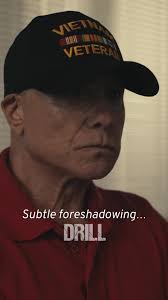 Just a ✨tiny✨ bit of foreshadowing. 🫣 “OLD CORPS.” Episode 7 of our newest  sketch-comedy series, DRILL. Now streaming!  https://veterantv.app.link/drill 🇺🇸📺 #drill #vettv #basictraining  #bootcamp