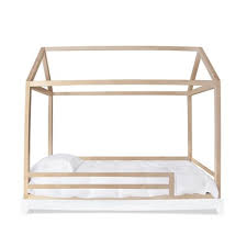 Featuring a simple box frame, you can personalize this frame with plenty of style options by using any fabric of your choice, making this a phenomenal addition to your bedroom. Rose Gold Canopy Bed Perigold