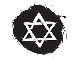 estrella de David. estilo dibujado a mano. vector. 15238158 Vector en  Vecteezy