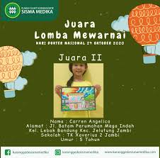 Selain itu, lewat mewarnai sebuah gambar, mereka bisa menuangkan beragam imajinasi yang ada di kepala mereka. Lomba Mewarnai Archives Rumah Sakit Karanggede Sismamedika