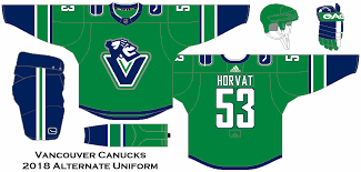 The vancouver canucks longest serving logo is the orca. 2018 Nhl Alternate Uniform Concepts Vancouver Canucks Vancouver Canucks Canucks Custom Jerseys