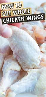 What you will need to cut up a whole chicken How To Cut Chicken Wings Wingettes Drumettes Evolving Table