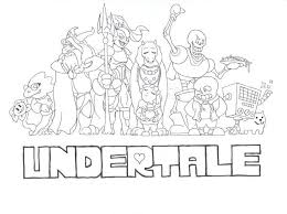 Free Undertale Coloring Pages In 2020 Unicorn Coloring Pages Mandala Coloring Pages Coloring Pages