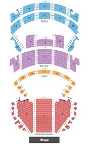 Orpheum Theater Seating Chart New Orleans