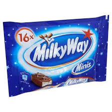 Milky Way Minis Barres De Chocolat 16 Pieces 275 G Barre Chocolat Chocolat Les Minis
