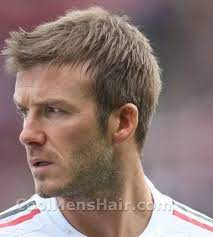 David Beckham Short Hairstyle With Front Spike David Beckham Hairstyle David Beckham David Beckham Shorts