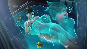 Tracer Playing with Herself (Breadblack) [Overwatch] - Rule 34 Porn