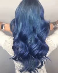 It goes with the mermaid body blue. Blue Mermaid Hair Gif Coloredhair Bluehair Dyledhair Discover Share Gifs