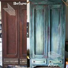 The Turquoise Iris Furniture Art Antique Armoire Diy Paint Furniture Makeov Antiqu Mobilya Yenileme Rustik Mobilya Degistirilmis Mobilyalar