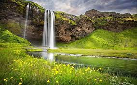 Windows 10 is the latest operating system of microsoft. Hd Wallpaper 2016 Windows 10 Scenery Theme Desktop Wallpaper 04 Waterfalls Digital Wallpaper Wallpaper Flare