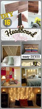 16 Diy Headboard Ideas For A Classy Bedroom On Budget Diy Crafts And Food Diy Home Decor Bedroom Cheap Diy Headboard Diy Headboard Wooden