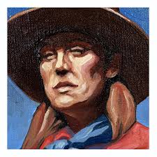 The Shellacked Cowboys made an appearance in the latest issue of  @newamericanpaintings West #174. Thank you to @anicurateslife and  @stevenzevitas for including my work alongside the many talented artists  creating out here