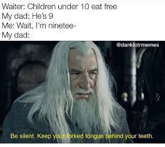 Twenty Two Memes For Parents Who Are Still Kids At Heart In 2020 Lotr Funny Memes Heart For Kids