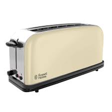 Oferta 35 Russell Hobbs Colours Cream Tostadora Vintage Retro Estilo Smeg Acero Inoxidable Color Crema 35 Dto En Am Tostadora Acero Inoxidable Cremas