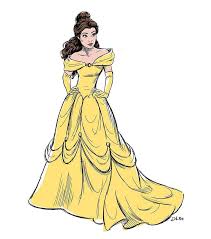 Dorota Kotarba Mendez On Instagram Stylized Belle Full Body Beautyandthebeast Disney Princessbelle Belle D In 2020 Disney Princess Cartoons Belle Belle Disney
