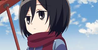 Junior high is a japanese comedy manga series written and illustrated by saki nakagawa and published in bessatsu shōnen magazine from april 2012 to july 2016. Leviã®tissue Attack On Titan Junior High Episode 4 Mikasa