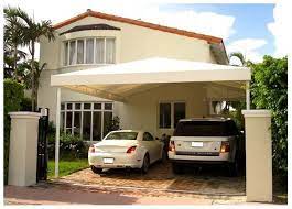 Carports Example Of Custom Double Carport Miami Beach Fl This Canopy Won An Iaa Outstanding Achievement Award F Carport Canopy Carport Residential Awnings