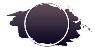 Black And Navy Blue Gradient Color Paint Brush White Frame Transparent Background Png Clip Art Transparent Background Gradient Color Art Images