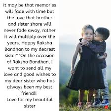 Raksha bandhan quotes for brother & sister 1. Happy Raksha Bandhan Unique Picture Quotes And Messages For Your Sibling Information News