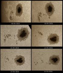 Oleh sebab itu cahayanya mampu menyinari sebagian belahan. Tompok Matahari Telok Kemang Observatory