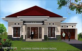 Ide terbaru denah rumah minimalis modern 2017 2018 arsitag. Desain Rumah Country Elegant Desain 1 Lantai 240 M2 Jakarta 1000 500 Design Rumah