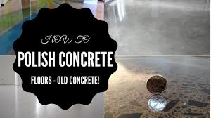 Nearly all types of concrete can be polished as. How To Polish Concrete Floors Old Flooring Polished Concrete Uae Youtube