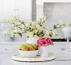 Our Bright Inviting Kitchen Reveal Decor Gold Designs Kitchen Island Centerpiece Kitchen Island Decor Kitchen Island Makeover