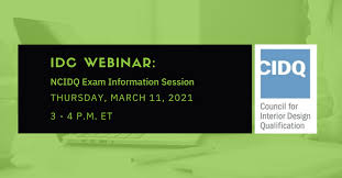 Ncidq exam flashcards study system. Webinar Ncidq Exam Information Session Idc