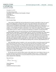 Formal letter format to president world of printable and chart proper letter format to the president gumus northeastfitness co a letter to the president of the united states april 5 2010 president barack obama the white. Letter Of Concern To Polish Government Regarding Treatment Of Historian Jan Gross Perspectives On History Aha