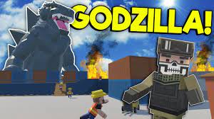 Godzilla Destroys City Harbor Tiny Town Vr Gameplay Oculus Vr Game Youtube
