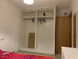 Floor to ceiling closet storage Sad Pax To Beautiful Built In Wardrobe Ikea Hackers
