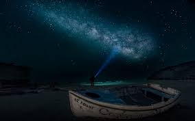 Sandy Beach At Night Time Boat Sky Star Digital Art Wallpaper Hd Wallpapers13 Com Check out our beach wallpaper selection for the very best in unique or custom, handmade pieces from our wall décor shops. sandy beach at night time boat sky star