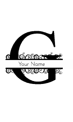 Download Free Split Monogram Font Maker Create Your Monogram Online