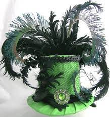 Ideas To Decorate My Plain Black Mini Top Hats Lace Costume Jewelry Feather Alternatives Fancy Hats Top Hat Mad Hatter Hats