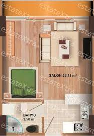 Üç oda bir salon daire örnekleri. 1 0 Daire Nedir Estatextra