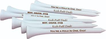 30 best and unique golf gifts for dads. Amazon Com Engraved Golf Tees For Dad 2 75 White Golf Tees Golf Gift For Dads For Father S Day Christmas Birthday Present Glf002w Dad Handmade