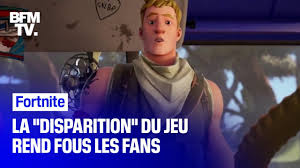 De fonds d ecran fortnite fortnite france. La Disparition De Fortnite Rend Fous Les Joueurs Youtube